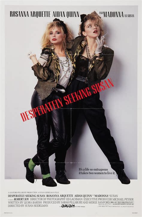 desperately seeking susan movie poster imp awards