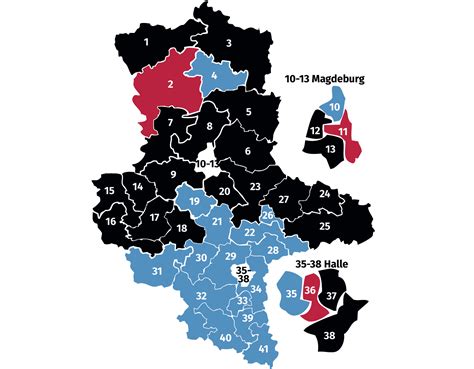 Doch ihr ziel hat die partei klar verfehlt. Sachsen-Anhalt: CDU schiebt sich wieder knapp vor die AfD ...