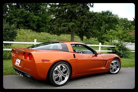 2007 Corvette Atomic Orange “rocketship” Coffees Corvettes
