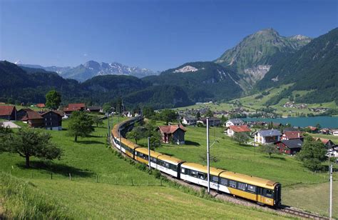 Golden Pass Scenic Train Switzerland Interraileu
