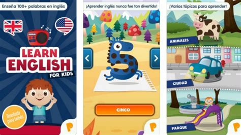 La Mejor Aplicación Para Que Los Niños Aprendan Inglés