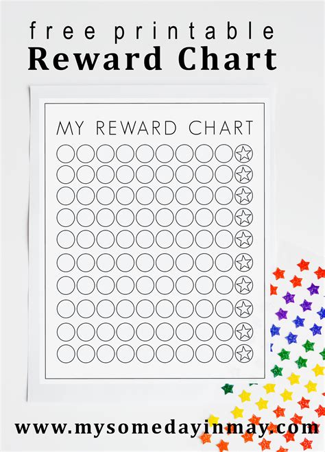 Free Printable Reward Chart Sticker Chart Printable Sticker Chart Behavior Sticker Chart