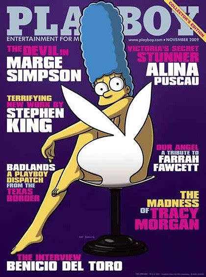 Marge Simpson To Get Playbabe Magazine Centrefold