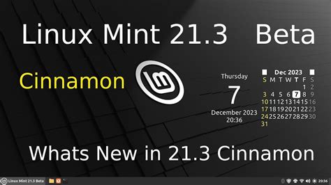 Linux Mint 213 Beta Cinnamon See Whats New