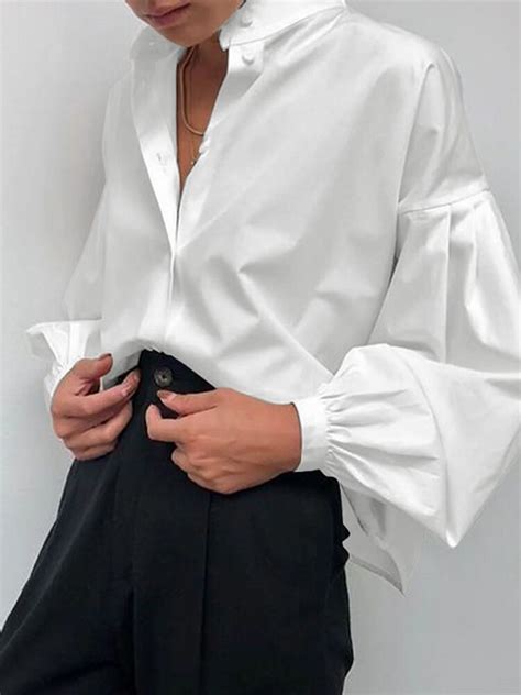 Women Tops And Blouses Celmia 2022 Fashion Bat Sleeves White Shirts Sexy V Neck Solid Casual
