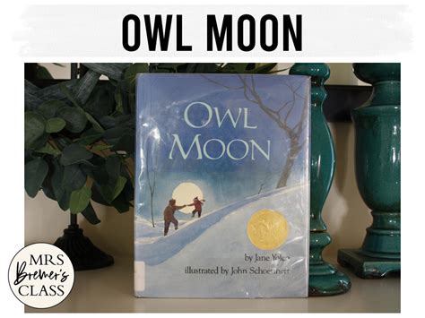 Owl Moon Book Activities Mrs Bremers Class