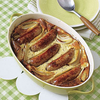 Toad in the hole is the perfect winter dinner. Toad in the Hole Recipe | MyRecipes