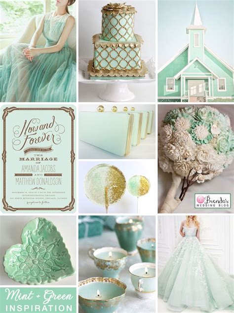 Mint Green Weddings With Touches Of Gold Ideas And Inspiration Gold
