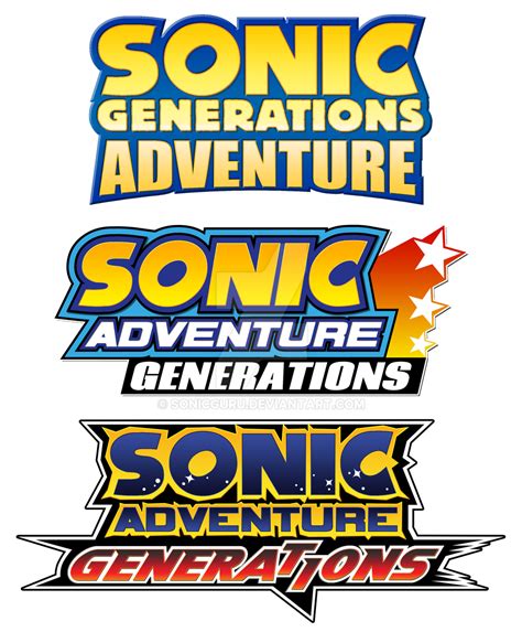 Sonic Generations Adventure Logos By Sonicguru On Deviantart