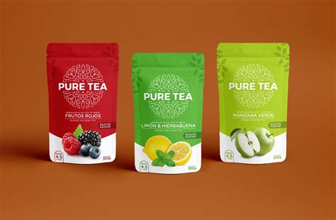 Brand And Packaging Design For Colombian Tea Drink World Brand Design