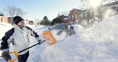 East Coast Begins Digging Out From Mammoth Record Breaking Snowstorm