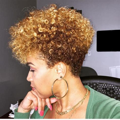 Short Tapered Natural Hairstyles