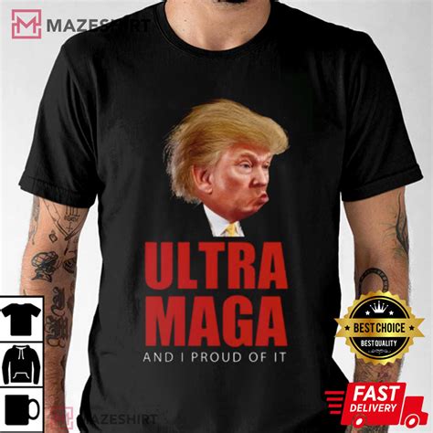 Donald Trump Ultra Maga Ultra Maga T For Trump Supporter