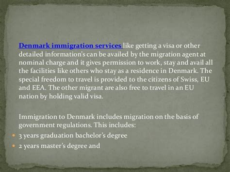 Denmark Immigration Services