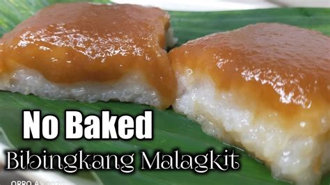 No Baked Bibingkang Malagkit By Mhelchoice Madiskarteng Nanay YouTube