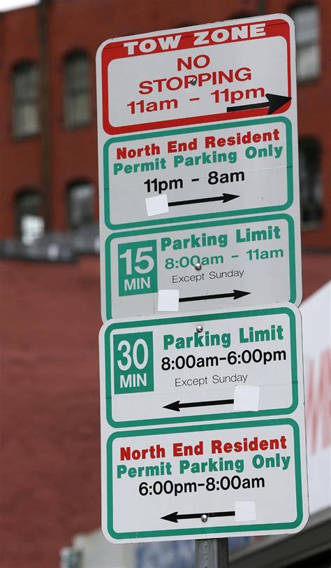 I Have No Idea How To Interpret These Parking Signs Boston