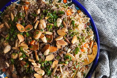 Ouzi Rice With Ground Beef Falasteenifoodie