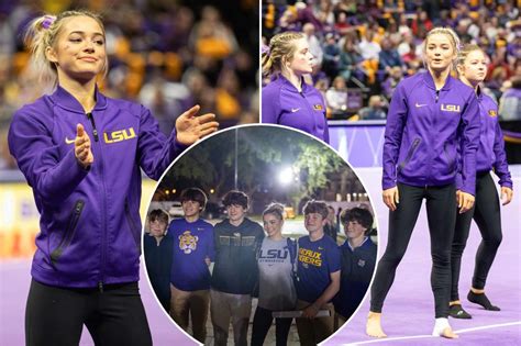 New York Post On Twitter Olivia Dunne Fans Obey Plea After Lsu Gymnast Condemns Wild Scenes