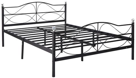 Buy Vecelo Queen Size Bed Frame Metal Platform Mattress Foundationbox