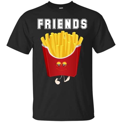Bff Best Friend Matching T Shirt Burger And Friend Fries In 2022