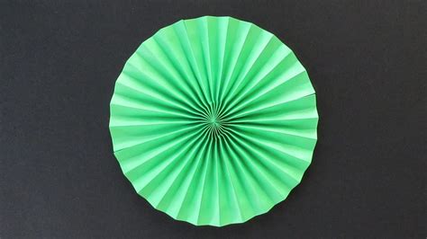 【折り紙】円【origami】circle Youtube