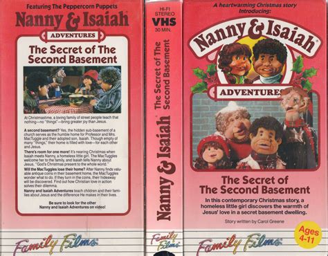NANNY AND ISAIAH ADVENTURES : THE SECRET OF THE SECOND BASEMENT (JULY