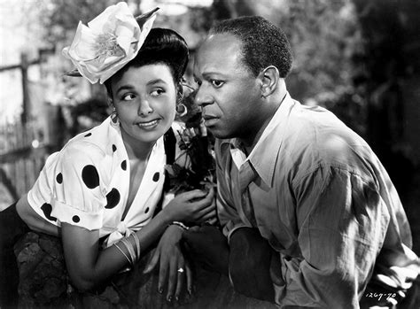 Horne joined the chorus of the cotton club at the age of 16 and became a nightclub performer before moving to hollywood. Eddie 'Rochester' Anderson and Lena Horne in Cabin in the ...