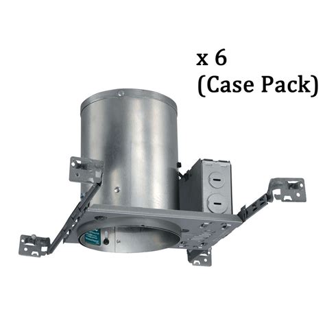 6 inch recessed lamps, trims & housing. 5-Inch New Construction Recessed Lighting Can - Case Pack ...