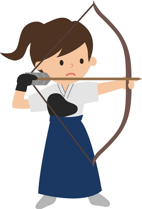 Archer Clipart Female Archer Archer Female Archer Transparent Free For