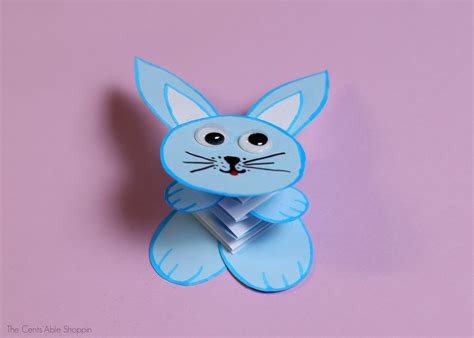 Paper Bunny Craft The Centsable Shoppin