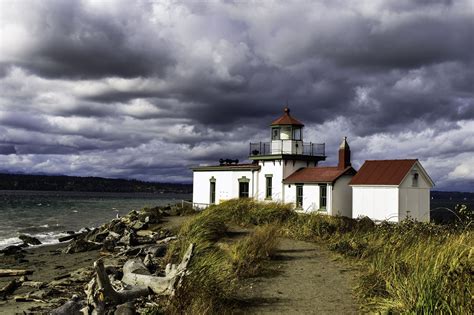 West Point Lighthouse Discovery Park Lighthouse West Point Photo