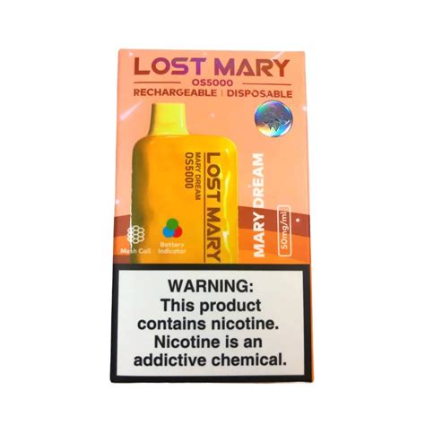 Lost Mary Os5000 Mary Dream Puffs 10ct Nimbus Imports