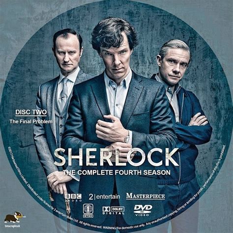 Sherlock Season 4 2017 R1 Custom V2 Cover And Labels Dvd Covers And