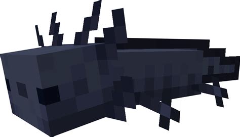 Black Axolotl Minecraft Mob Skin