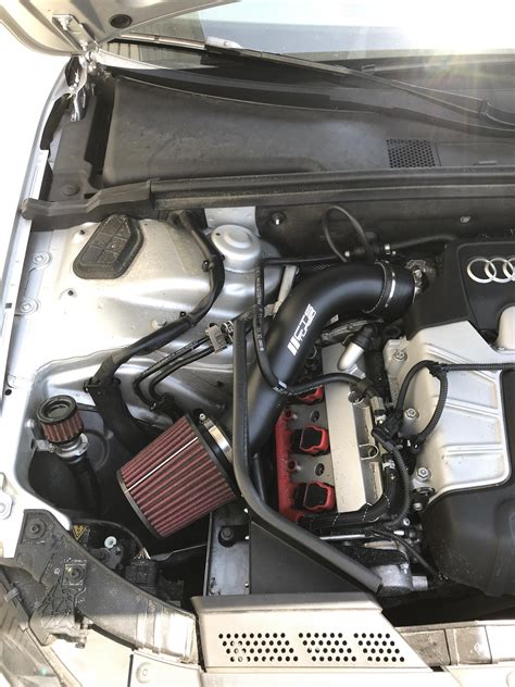 new 150 used cts turbo intake installed in the s4 awesome upgrade r audi
