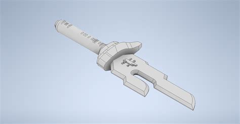 Stl File Jujutsu Kaisen Inverted Spear Of Heaven 🎲・3d Printable Model
