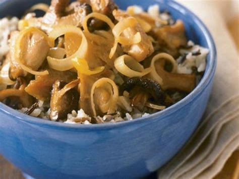 Chicken Leeks And Mushrooms With Wild Rice Recipe