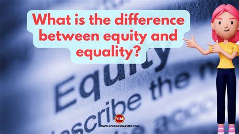 What Is The Difference Between Equity And Equality Your Info Master