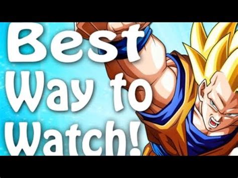 They are filled with action and heavy hitting. The best way to watch dragon ball in order - YouTube