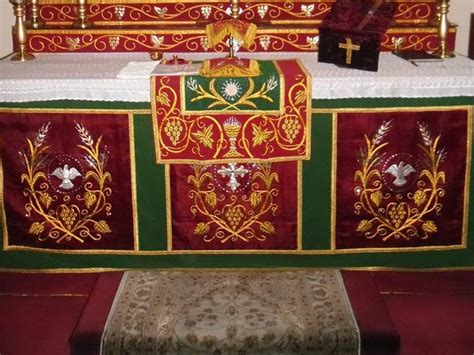 The Holy Altar Covering Cloths One In Christ
