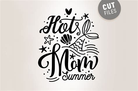 hot mom summer svg quote graphic by danieladoychinovashop · creative fabrica