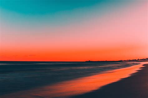 4k Sunset Beach Wallpaper 76 Sunset Beach Wallpapers On Wallpaperplay