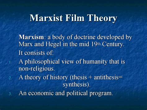 The Relationship Between Marxism And Montage Theory
