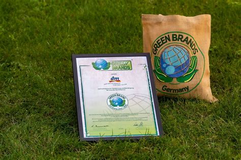 Green Brands Auszeichnung Für Das Unternehmen Dm Drogerie Markt 2021