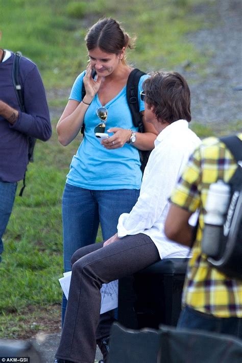 Tom Cruise Chats Up 22 Year Old Assistant Emily On The Georgia Set Of