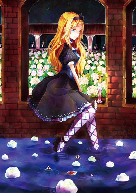 Safebooru Alice Alice In Wonderland Dress Moton Tagme 32350