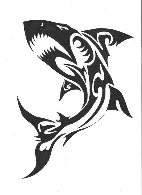 Shark By Skinnymagerehein On Deviantart Maoritattoos Tribal Shark