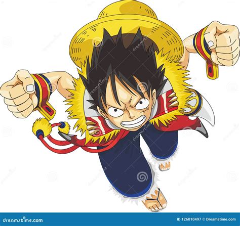 Vector Anime Serial Onepiece Illustrations And Vectors Editorial