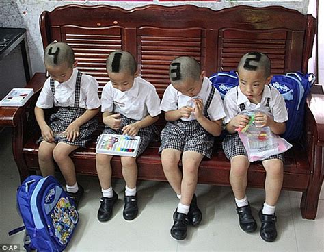 Stylists who have owned, managed and worked in top salons, such as the covent garden vidal sassoon's, have joined mark in numbers. Hair's looking at you kids: Chinese quadruplets have ...