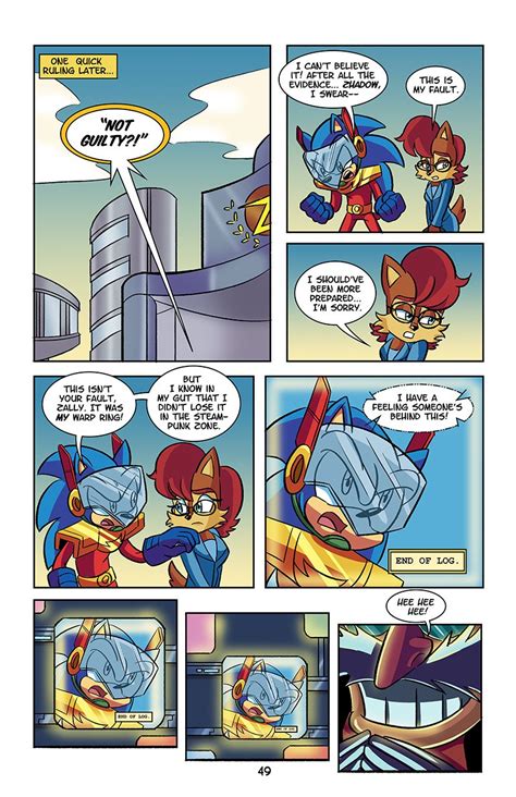 No Zone Archives Issue 1 Pg49 By Chauvels Sonic And Amy Sonic And